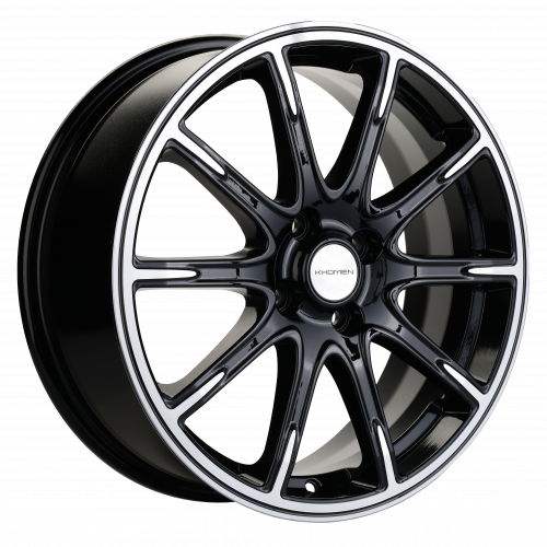 Литой диск Khomen 1707 6,5x17 4*100 Et:50 Dia:60,1 Gray-FP Литой диск Khomen 1707 6,5x17 4*100 Et:50 Dia:60,1 Gray-FP