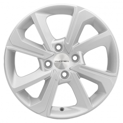Литой диск Khomen 1501 6x15 4*100 Et:48 Dia:54,1 F-SILVER Литой диск Khomen 1501 6x15 4*100 Et:48 Dia:54,1 F-SILVER