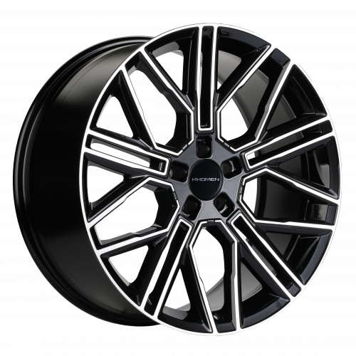 Литой диск Khomen 2101 9,5x21 5*120 Et:45,5 Dia:62,5 Black-FP Литой диск Khomen 2101 9,5x21 5*120 Et:45,5 Dia:62,5 Black-FP