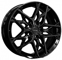 Литой диск Khomen 1711 6,5x17 5*114,3 Et:37 Dia:66,5 Black-FP