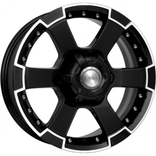 Литой диск K&K M56 7x16 6*139,7 Et:30 Dia:106,1 алмаз черный Литой диск K&K M56 7x16 6*139,7 Et:30 Dia:106,1 алмаз черный