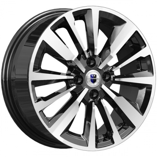 Литой диск K&K Эрман 6,5x16 4*100 Et:50 Dia:60,1 алмаз чёрный Литой диск K&K Эрман 6,5x16 4*100 Et:50 Dia:60,1 алмаз чёрный