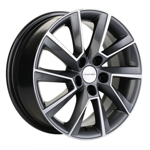 Литой диск Khomen 1507 6x15 5*100 Et:38 Dia:57,1 Gray-FP Литой диск Khomen 1507 6x15 5*100 Et:38 Dia:57,1 Gray-FP