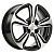 Литой диск Khomen 1502 6x15 4*100 Et:50 Dia:60,1 BLACK-FP