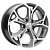 Литой диск Khomen 1702 7x17 5*114,3 Et:39 Dia:60,1 GRAY-FP