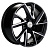 Литой диск Khomen 1714 7x17 5*114,3 Et:45 Dia:67,1 Black-FP