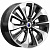 Литой диск K&K Авиор 7x17 5*114,3 Et:35 Dia:60,1 Алмаз черный