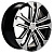 Литой диск Khomen 1803 7x18 5*114,3 Et:37 Dia:66,6 Black-FP