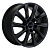Литой диск Khomen 1507 6x15 5*100 Et:40 Dia:57,1 Black matt