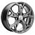 Литой диск Khomen 1702 7x17 5*110 Et:46 Dia:63,3 Gray