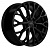 Литой диск Khomen KHW1718 7x17 5*114,3 Et:45 Dia:67,1 Black