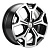 Литой диск Khomen 1710 7x17 5*114,3 Et:37 Dia:66,6 Black-FP