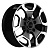 Литой диск Khomen 1725 6,5x17 5*139,7 Et:35 Dia:98 Black-FP