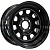 Штамповка диск Zepp 4х4 8x16 5*165,1 Et:-10 Dia:125 Semicircle Gloss Black