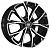 Литой диск Khomen KHW1907 7,5x19 5*114,3 Et:40 Dia:60,1 Black-FP