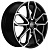 Литой диск Khomen KHW1816 7x18 5*114,3 Et:48,5 Dia:67,1 Black-FP