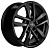 Литой диск Khomen 1508 6x15 4*100 Et:39 Dia:56,6 Black