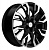 Литой диск Khomen 1809 7x18 5*114,3 Et:40 Dia:64,1 Black-FP