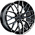 Литой диск INCH GA8532 9x21 5*114,3 Et:43 Dia:67,1 Gloss Black Machined Face