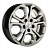 Литой диск Khomen 1711 6,5x17 5*114,3 Et:50 Dia:67,1 G-Silver