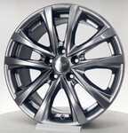 Литой диск K&K КС776 7x17 5*114,3 Et:45 Dia:60,1 дарк платинум Литой диск K&K КС776 7x17 5*114,3 Et:45 Dia:60,1 дарк платинум