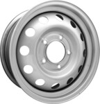 Штамповка диск Swortech S610 6,5x16 5*139,7 Et:40 Dia:98 СИЛЬВЕР