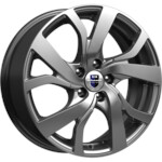 Литой диск K&K Палермо 6,5x16 5*105 Et:39 Dia:56,6 дарк платинум