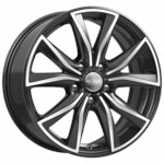 Литой диск K&K KC867 7x17 5*114,3 Et:40 Dia:66,1 алмаз-чёрный