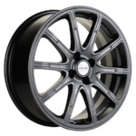 Литой диск Khomen 1707 6,5x17 4*100 Et:41 Dia:60,1 Gray
