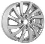 Литой диск K&K КС882 6x15 4*100 Et:50 Dia:60,1 Сильвер