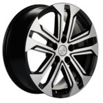 Литой диск Khomen 1803 7x18 5*114,3 Et:37 Dia:66,6 Black-FP