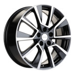 Литой диск Khomen 1802 7x18 5*114,3 Et:37 Dia:66,6 Black-FP