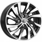 Литой диск K&K КС882 6x15 4*100 Et:37 Dia:60,1 Алмаз черный Литой диск K&K КС882 6x15 4*100 Et:37 Dia:60,1 Алмаз черный