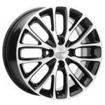 Литой диск Khomen 1506 6x15 4*100 Et:50 Dia:60,1 Black-FP