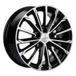 Литой диск Khomen 1611 6,5x16 5*110 Et:46 Dia:63,3 Black-FP