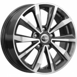 Литой диск K&K КС974 6,5x16 5*112 Et:46 Dia:57,1 Алмаз черный