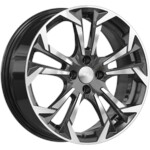 Литой диск Скад Дунай 7x17 4*100 Et:41 Dia:60,1 алмаз