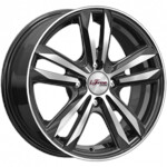 Литой диск iFree Маскот 6x15 4*100 Et:45 Dia:67,1 Блэк Джек