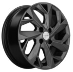 Литой диск Khomen 1508 6x15 4*100 Et:46 Dia:54,1 Gray