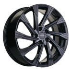 Литой диск Khomen 1901 7,5x19 5*114,3 Et:40 Dia:64,1 Black