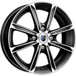Литой диск K&K Флэш 5x14 4*100 Et:45 Dia:67,1 алмаз черный Литой диск K&K Флэш 5x14 4*100 Et:45 Dia:67,1 алмаз черный