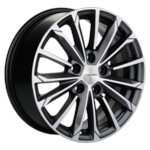 Литой диск Khomen 1611 6,5x16 5*114,3 Et:45 Dia:67,1 Gray-FP