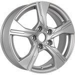 Литой диск K&K KC1053 6,5x16 5*114,3 Et:45 Dia:60,1 сильвер