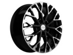 Литой диск Khomen KHW1718 7x17 5*110 Et:46 Dia:63,3 Black-FP