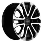 Литой диск Khomen 1805 7,5x18 6*139,7 Et:20 Dia:106,1 Black-FP