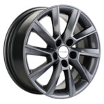 Литой диск Khomen 1507 6x15 5*100 Et:40 Dia:57,1 GRAY