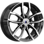 Литой диск K&K Фрост 6,5x16 5*100 Et:38 Dia:57,1 Алмаз черный