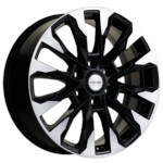 Литой диск Khomen 2010 8x20 6*114,3 Et:40 Dia:67,1 Black-FP