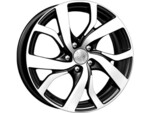 Литой диск K&K Палермо 6,5x16 5*105 Et:39 Dia:56,6 алмаз черный