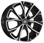 Литой диск Khomen KHW1907 7,5x19 5*114,3 Et:40 Dia:60,1 Black-FP